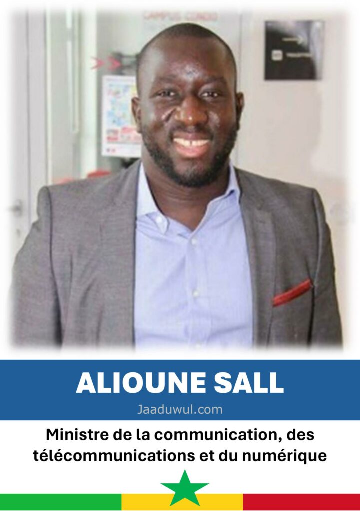 Alioune Sall, Ministre de la communication, des télécommunications et du numérique