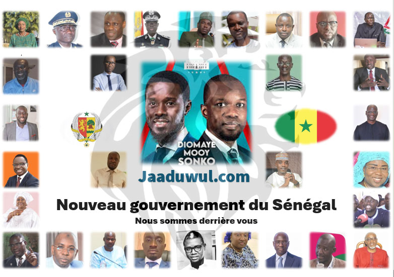 Photos des membres du nouveau gouvernement